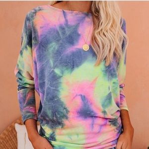 Vici Harmony tie dye sweatshirt